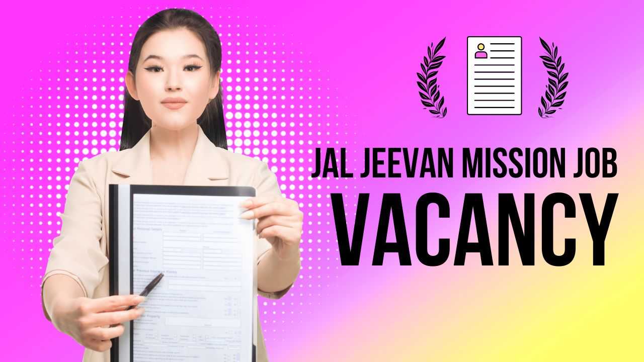 Jal Jeevan Mission Recruitment